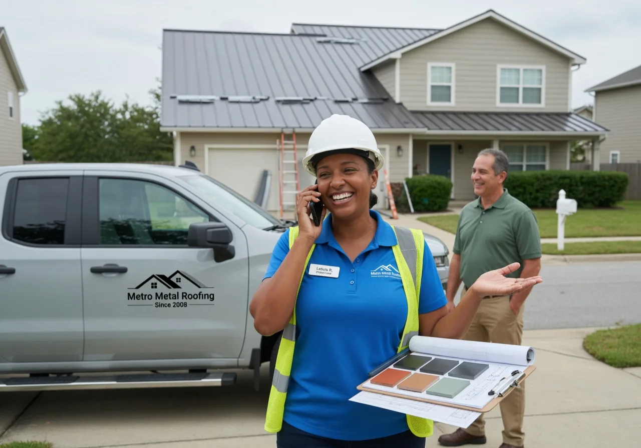 Storm Damage Metal Roof Repair in Guilderland Center, NY
